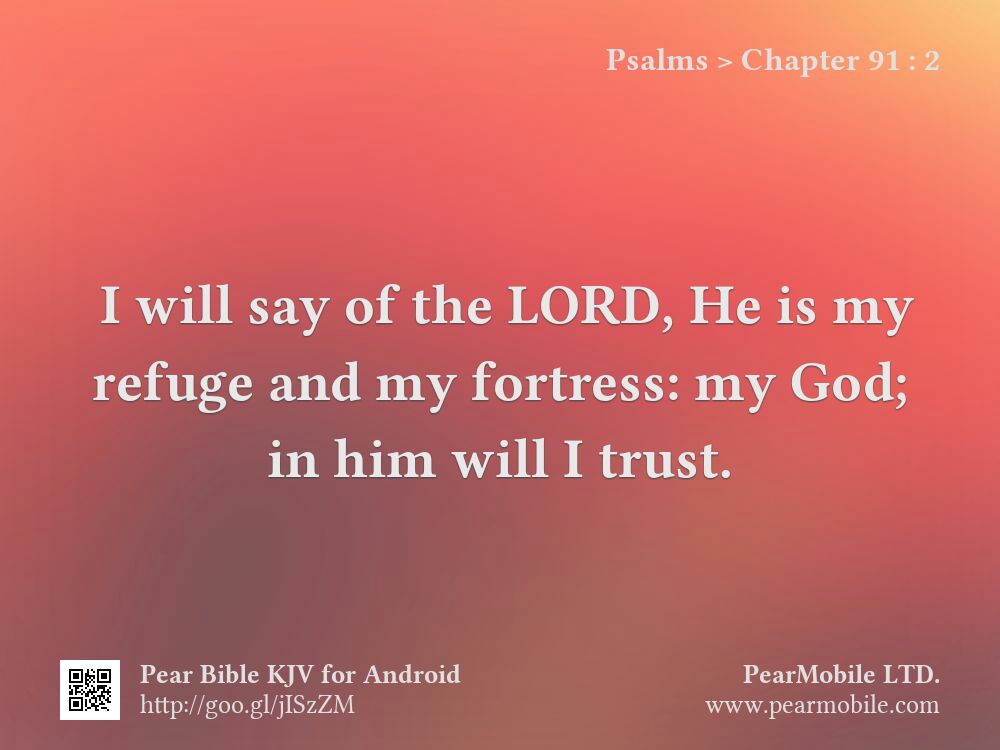 Psalms, Chapter 91:2